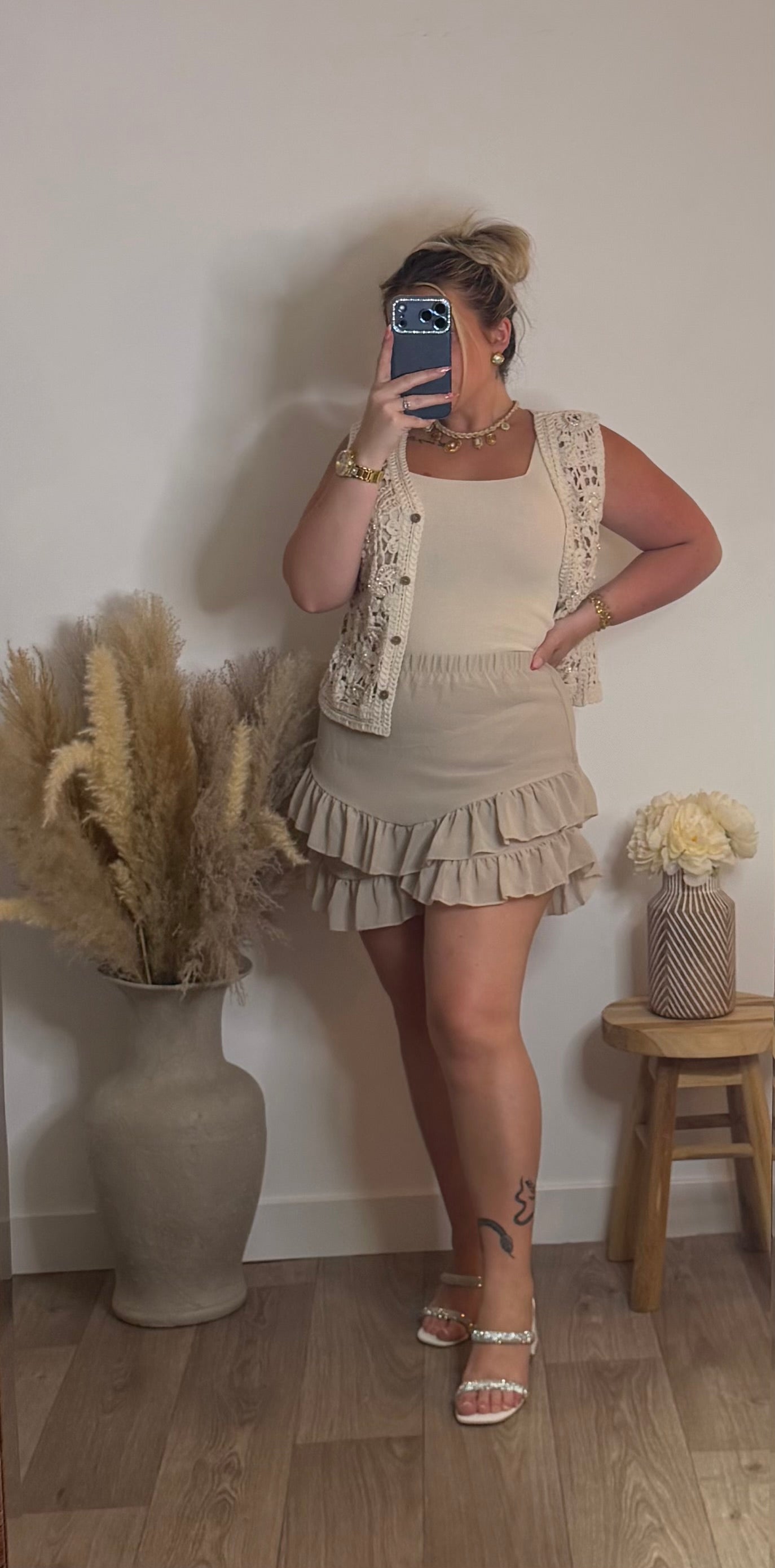 Jupe short Pauline