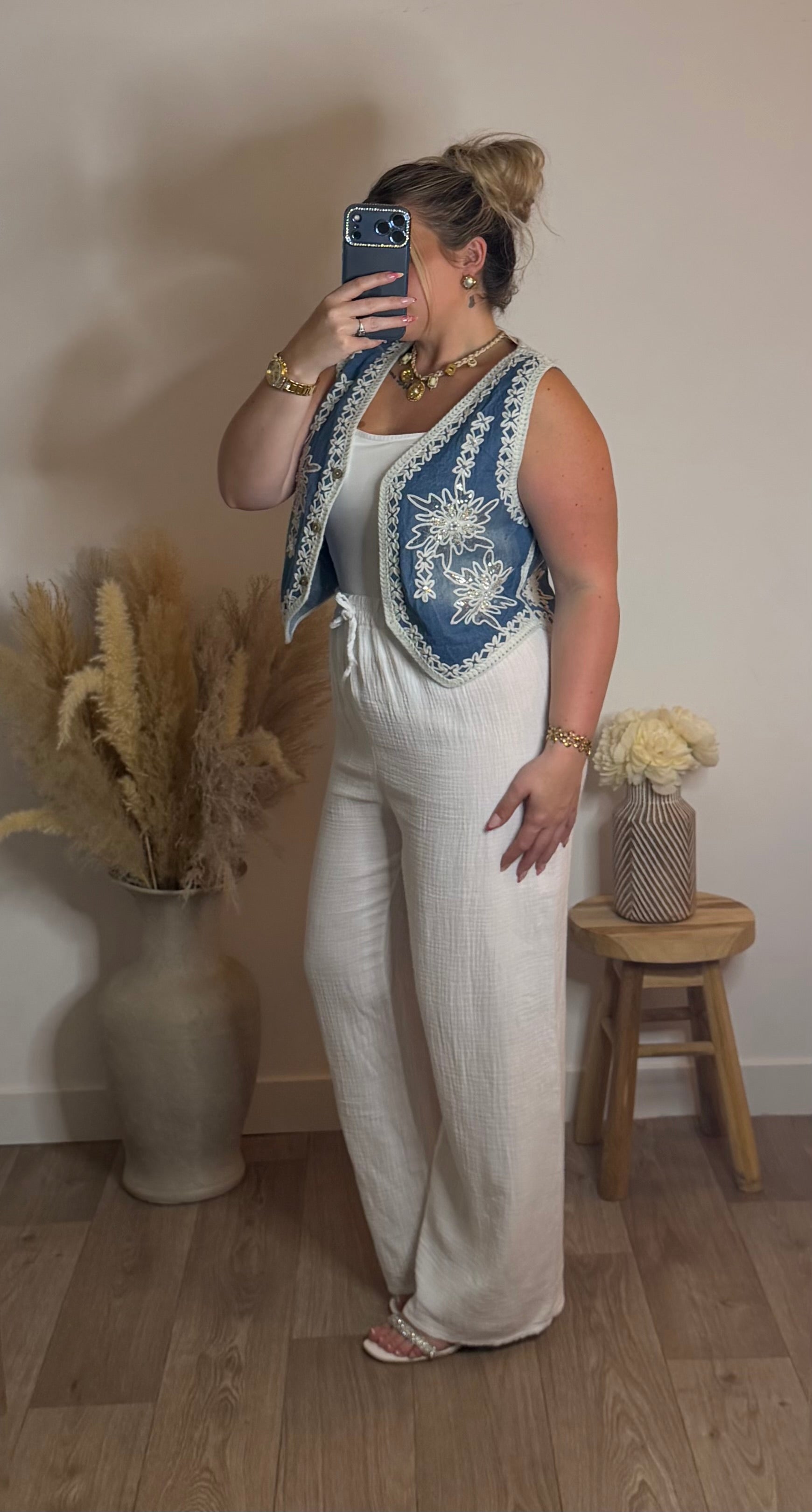 Pantalon Blanca